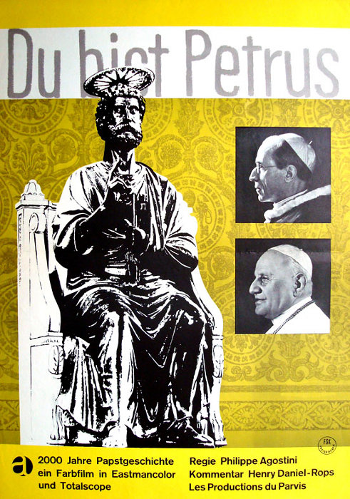 Plakat zum Film: Du bist Petrus