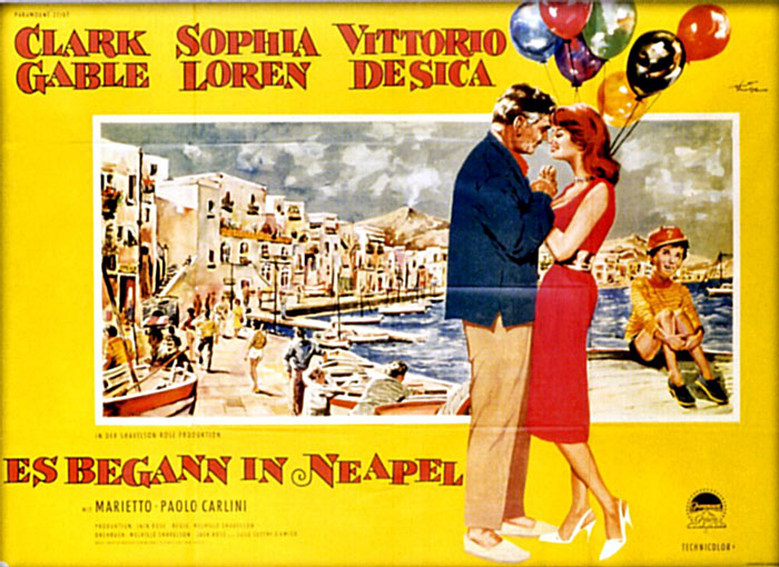 Plakat zum Film: Es begann in Neapel