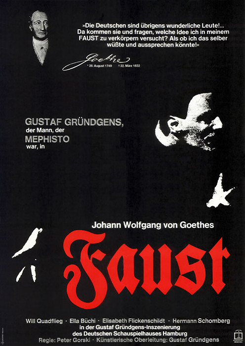 Plakat zum Film: Faust