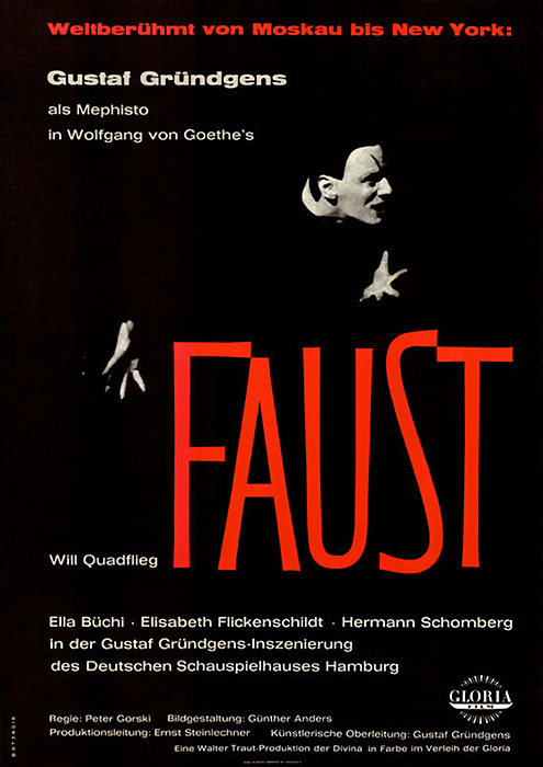 Plakat zum Film: Faust