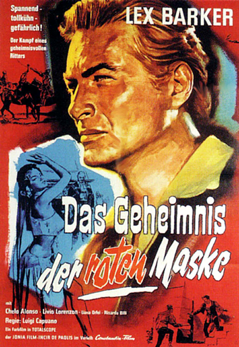 Plakat zum Film: Geheimnis der roten Maske, Das