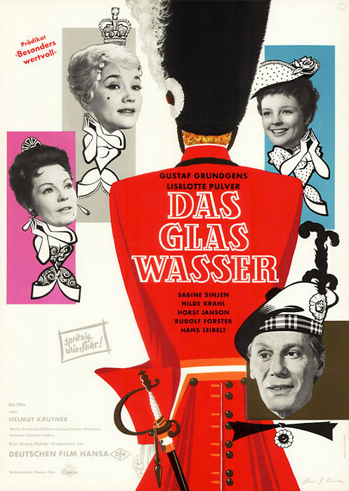 Plakat zum Film: Glas Wasser, Das