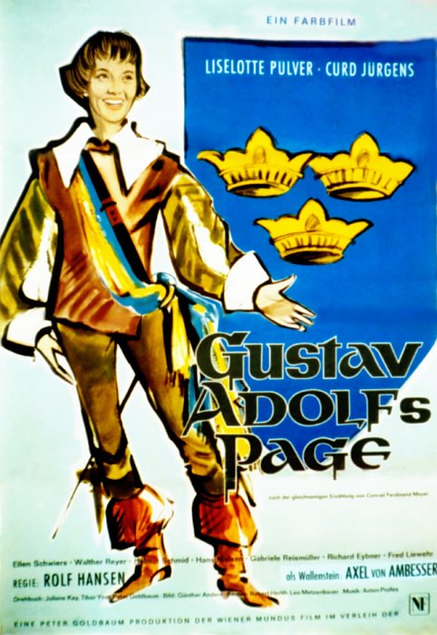 Plakat zum Film: Gustav Adolfs Page