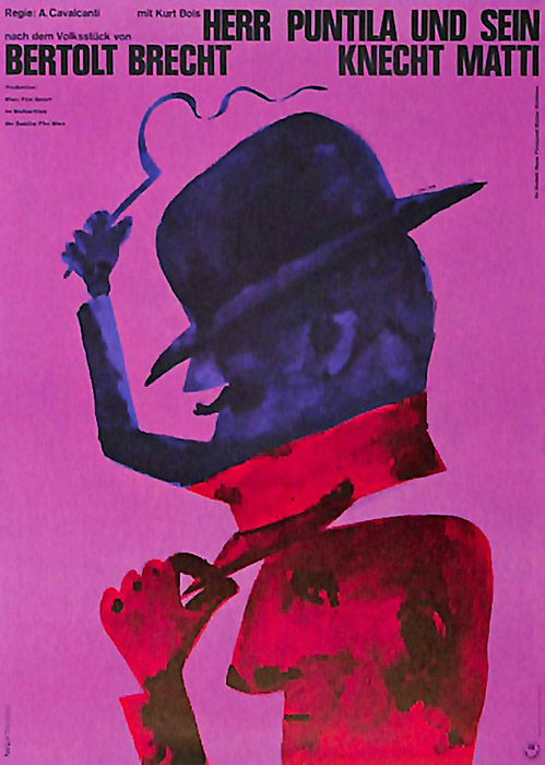 Plakat zum Film: Herr Puntila und sein Knecht Matti