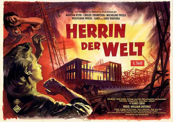 Plakat zum Film: Herrin der Welt - 1. Teil