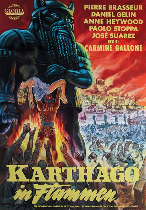Plakat zum Film: Karthago in Flammen