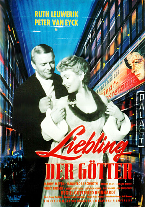 Plakat zum Film: Liebling der Götter