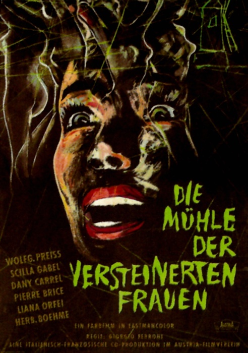Plakat zum Film: Mühle der versteinerten Frauen, Die