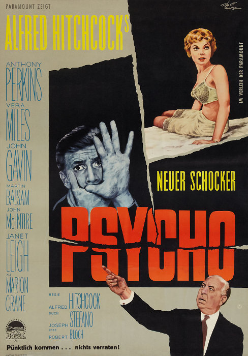 Plakat zum Film: Psycho