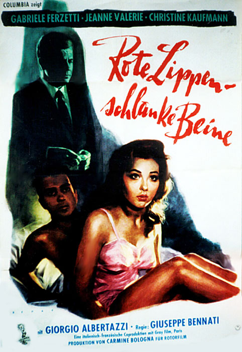 Plakat zum Film: Rote Lippen - schlanke Beine