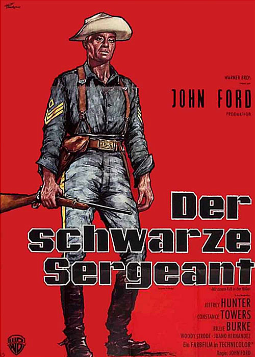 Plakat zum Film: schwarze Sergeant, Der - Mit einem Fuß in der Hölle