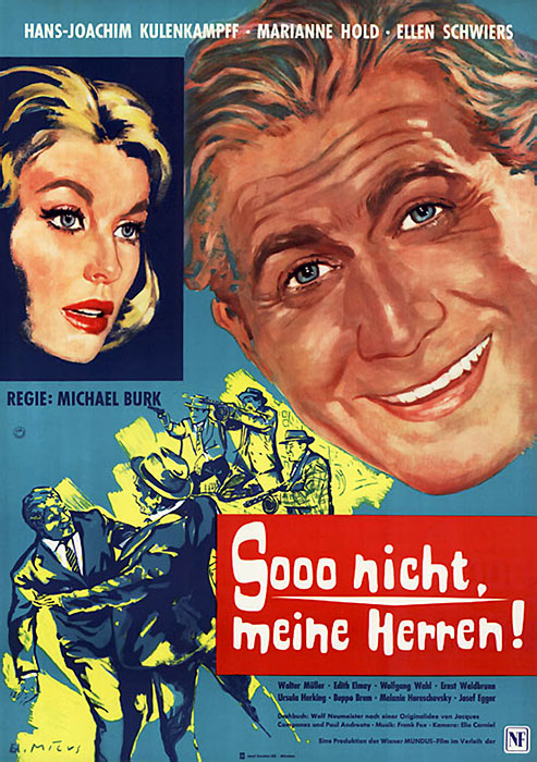 Plakat zum Film: Sooo nicht, meine Herren!