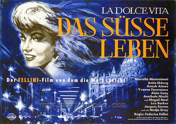 Plakat zum Film: süße Leben, Das