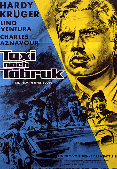 Plakat zum Film: Taxi nach Tobruk