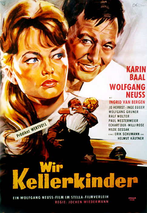 Plakat zum Film: Wir Kellerkinder