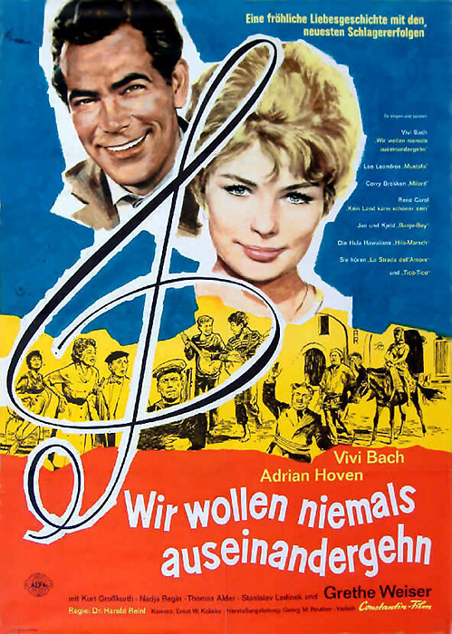 Plakat zum Film: Wir wollen niemals auseinandergehen