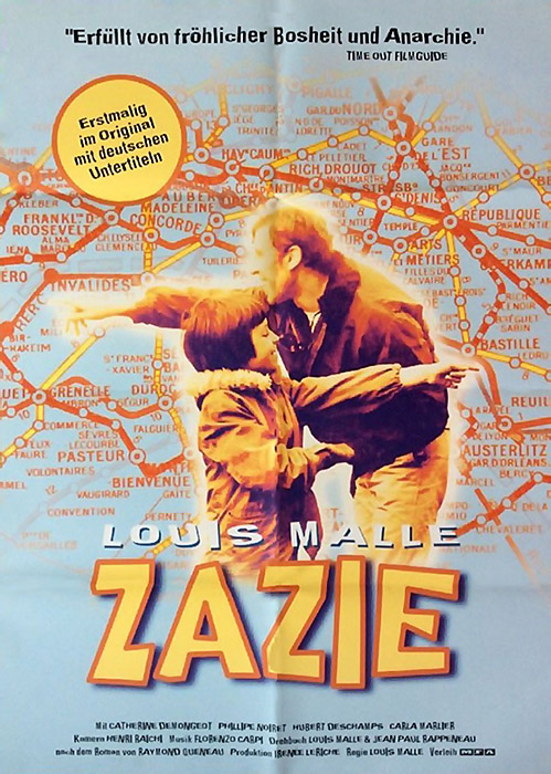 Plakat zum Film: Zazie