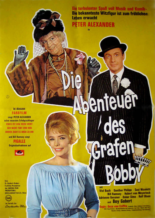 Plakat zum Film: Abenteuer des Grafen Bobby, Die