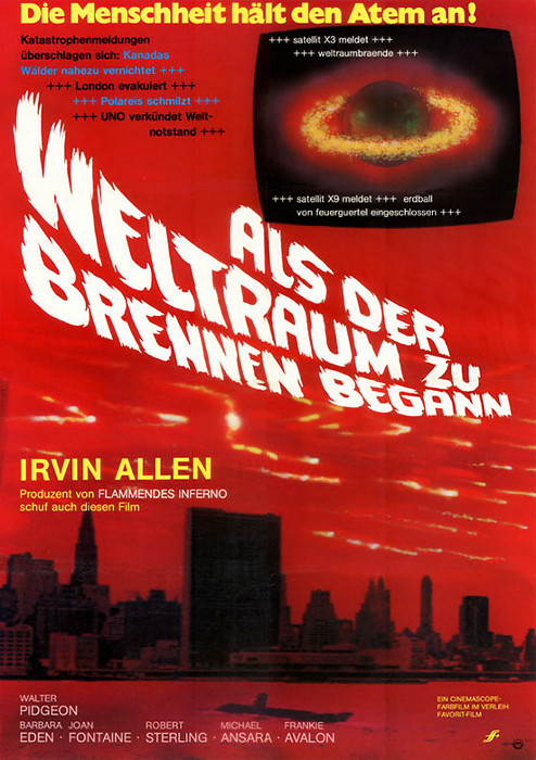 Plakat zum Film: Als der Weltraum zu brennen begann