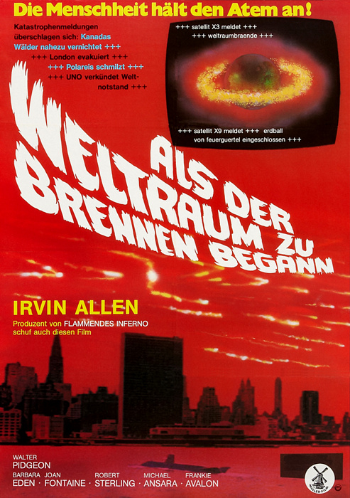 Plakat zum Film: Als der Weltraum zu brennen begann