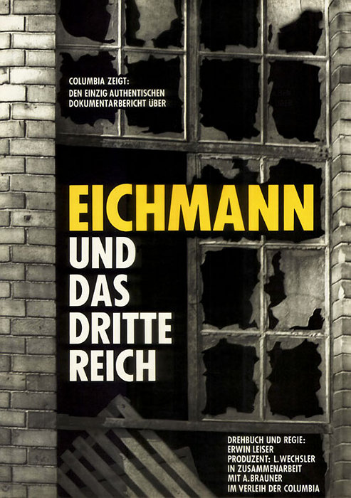 Plakat zum Film: Eichmann und das Dritte Reich