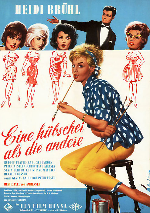 Plakat zum Film: Eine hübscher als die andere