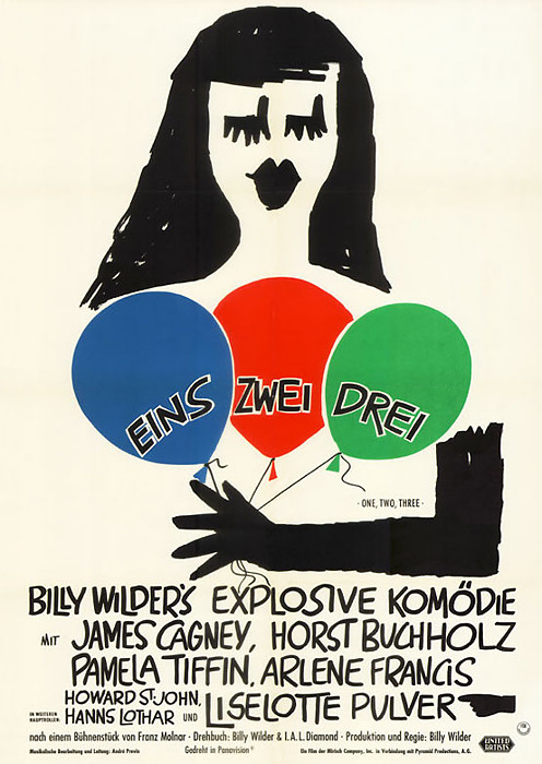 Plakat zum Film: Eins, zwei, drei