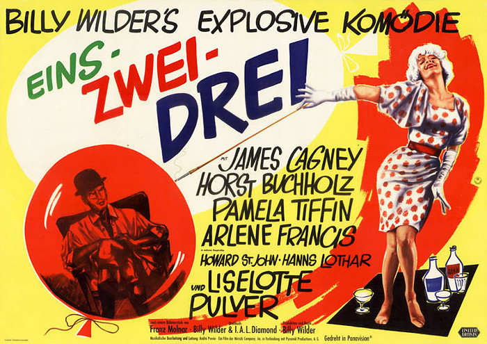 Plakat zum Film: Eins, zwei, drei