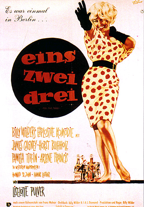 Plakat zum Film: Eins, zwei, drei