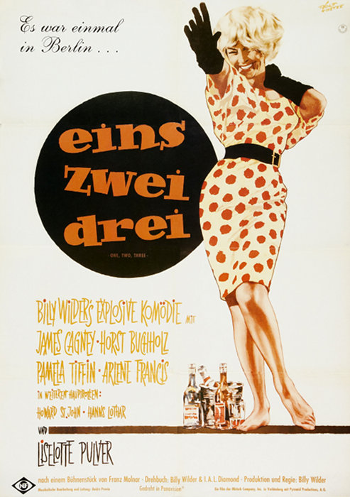 Plakat zum Film: Eins, zwei, drei