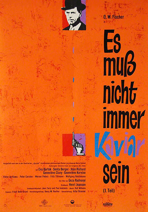 Plakat zum Film: Es muss nicht immer Kaviar sein