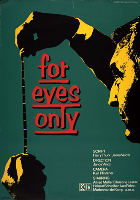Plakat zum Film: For Eyes Only (Streng geheim)