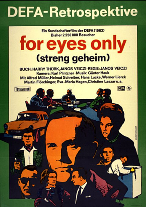 Plakat zum Film: For Eyes Only (Streng geheim)