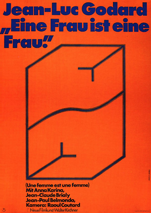 Plakat zum Film: Frau ist eine Frau, Eine