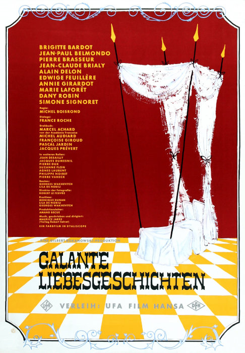 Plakat zum Film: Galante Liebesgeschichten