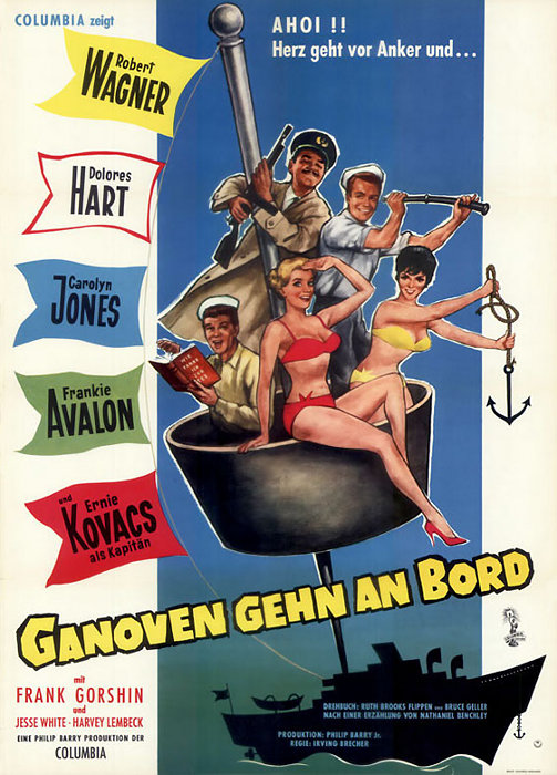 Plakat zum Film: Ganoven gehn an Bord