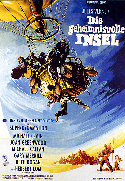 Plakat zum Film: geheimnisvolle Insel, Die