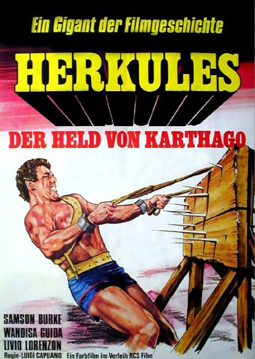 Plakat zum Film: Herkules, der Held von Karthago