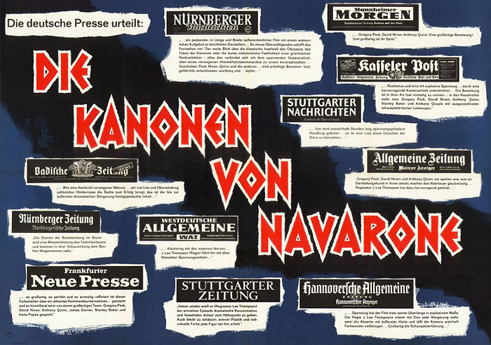 Plakat zum Film: Kanonen von Navarone, Die
