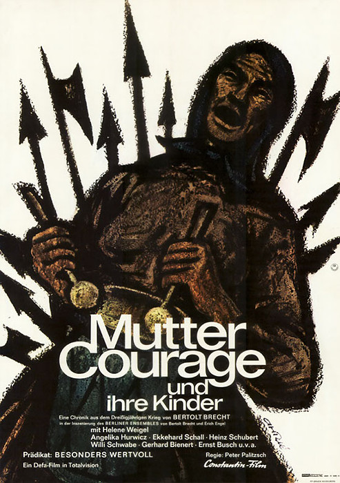 Plakat zum Film: Mutter Courage und ihre Kinder