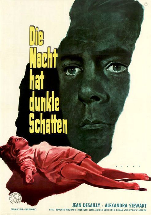 Plakat zum Film: Nacht hat dunkle Schatten, Die