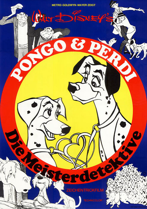 Plakat zum Film: Pongo und Perdi - Abenteuer einer Hundefamilie, Die