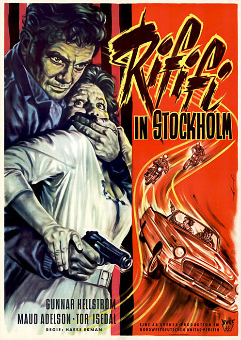 Plakat zum Film: Rififi in Stockholm
