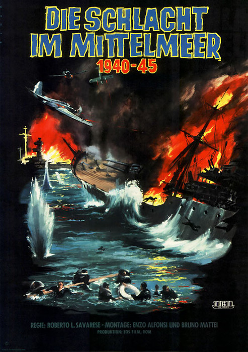 Plakat zum Film: Schlacht im Mittelmeer 1940-45, Die