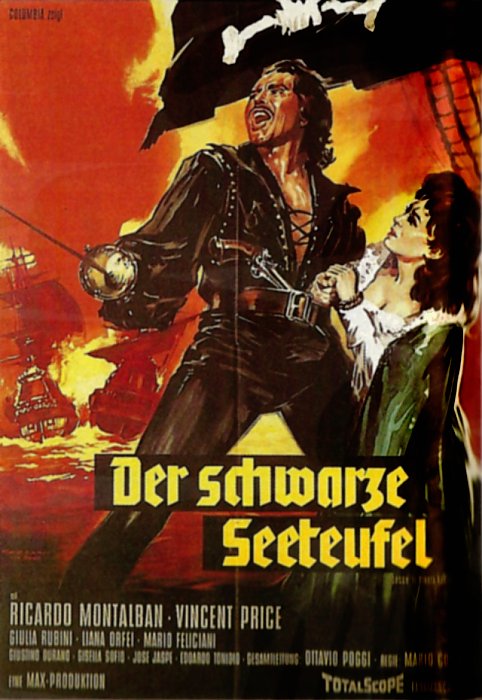 Plakat zum Film: schwarze Seeteufel, Der