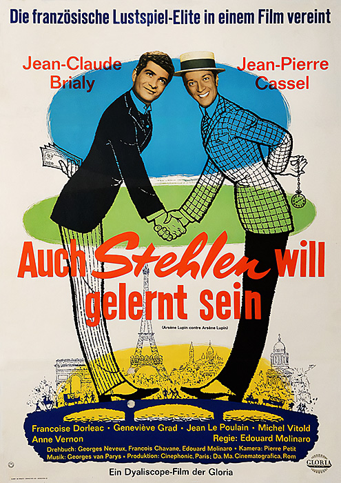 Plakat zum Film: Auch Stehlen will gelernt sein