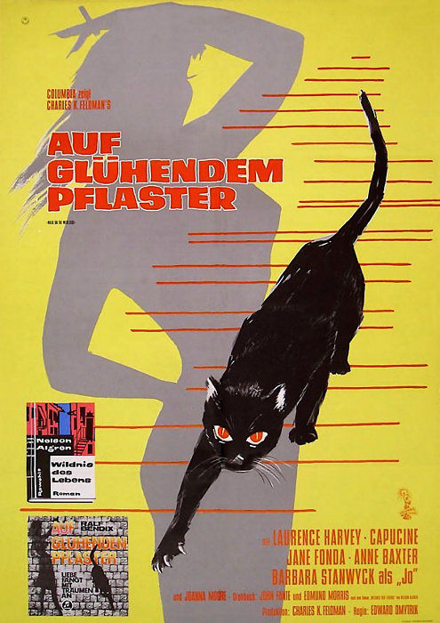 Plakat zum Film: Auf glühendem Pflaster