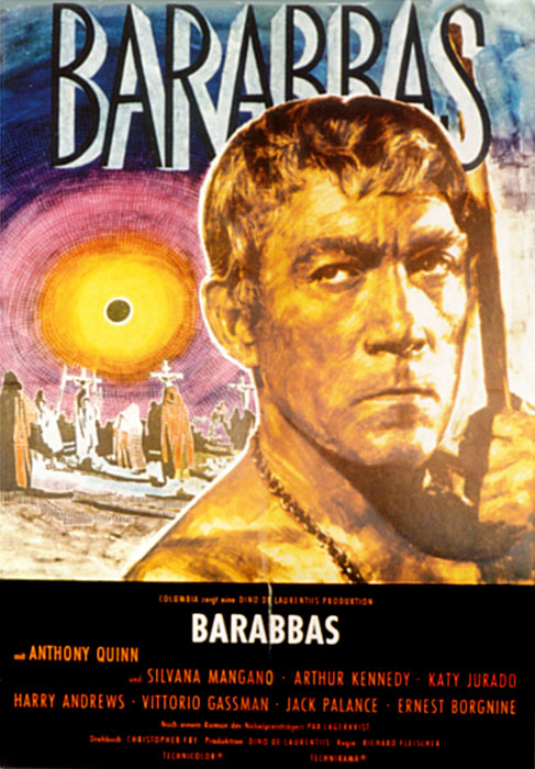 Plakat zum Film: Barabbas