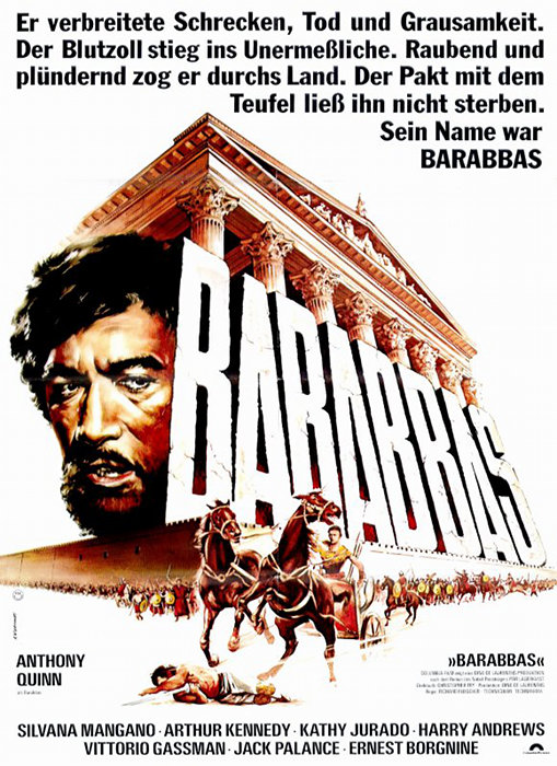 Plakat zum Film: Barabbas