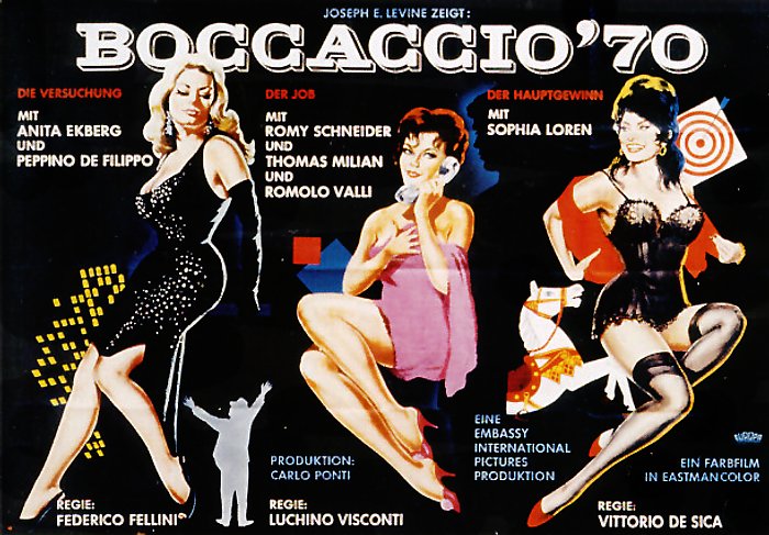 Plakat zum Film: Boccaccio 70